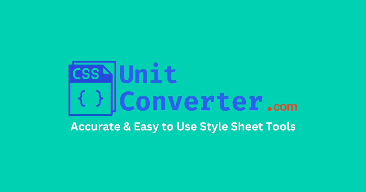 CSS Unit Converter logo